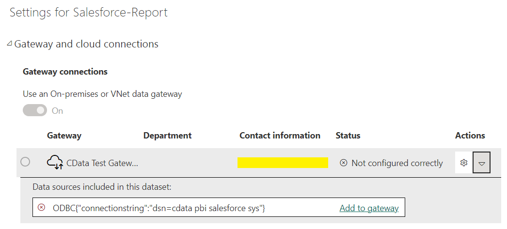 Manually add to gateway properties.