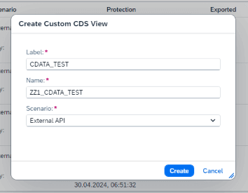 Custom CDS View Details Screen in SAP