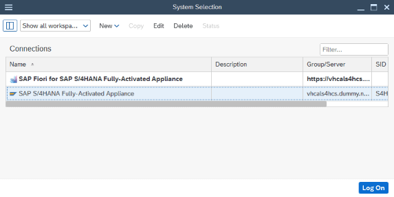 Fiori UI Screen in SAP Business Client