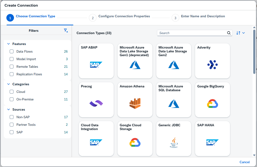 SAP Datasphere Native Connectivity