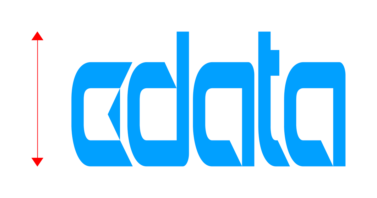 logo vertical stretch